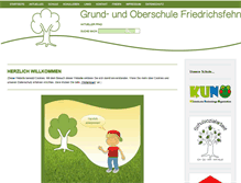 Tablet Screenshot of grundschule-friedrichsfehn.de